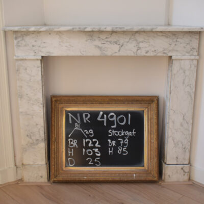 Classic Fireplace 122x103 cm - Compact & Stylish - No. 4901