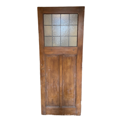 Panel door with stained glass No. 3120