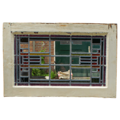 Stained glass window 49x76 cm - NR 5031