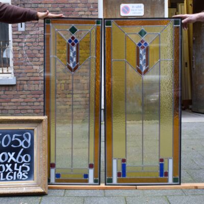 Set of Stained Glass Windows with Double Glazing - NR 5058