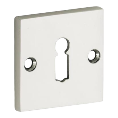 Key rose Bauhaus gloss nickel 50x50mm