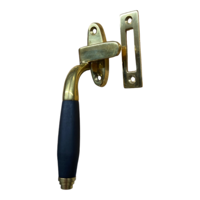 Formani Window lever TIMELESS RB-1934 left Brass Unvarnished/Ebony