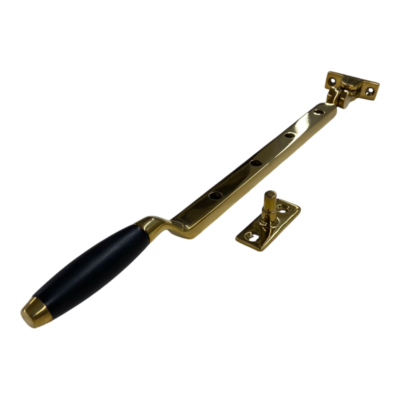 Formani Window opener TIMELESS RU-1932 Brass Unvarnished/Ebony