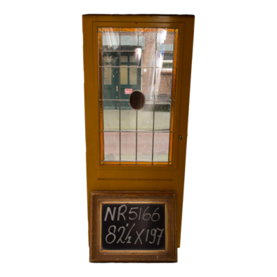 Stained glass door - 82,5x197 cm No. 5166