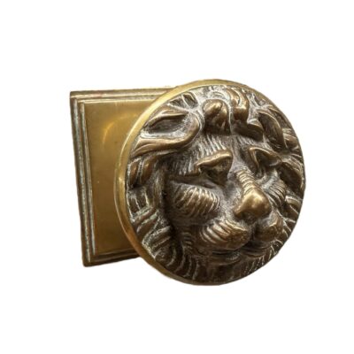 Brass door knob Lion No. 4138-2
