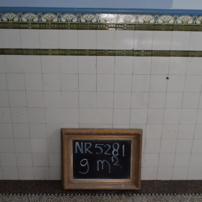 Art Nouveau tiles No. 5281 approx 9m2