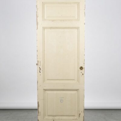 6 Antieke Drievlaks Paneeldeuren met Bossingpanelen | Nr. 5045