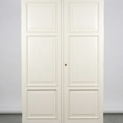 Antieke Dubbele Paneeldeur – Meranti | Northgo | 131 x 222 cm Nr. 5131