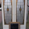 stained glass sliding doors