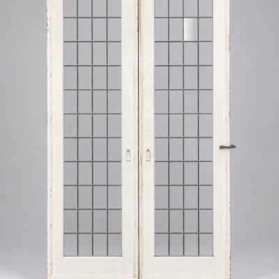 Stained glass sliding doors