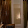 Door with glass
